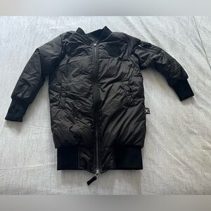 Nununu Long Down Puffer Coat Size 2-3.